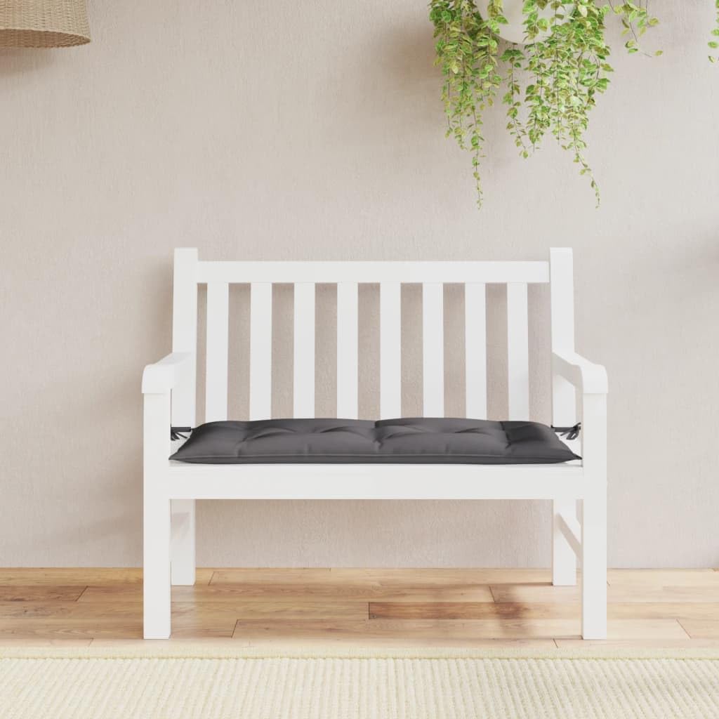 Foto 2 | Cojín Para Banco De Jardín Vidaxl, Tela Oxford Duradera, 43,3 X 19,7 X 2,8 Cm - Venta Internacional.