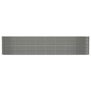 Foto 4 | Cama Elevada De Jardín Vidaxl De Acero Con Recubrimiento En Polvo Gris 130,7 X 40 X 6 - Venta Internacional.