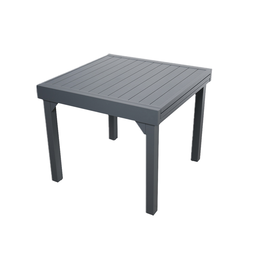 Foto 2 pulgar | Mesa de Comedor Ilios Innova Gris para Exterior Expansible para 4 a 6 Personas