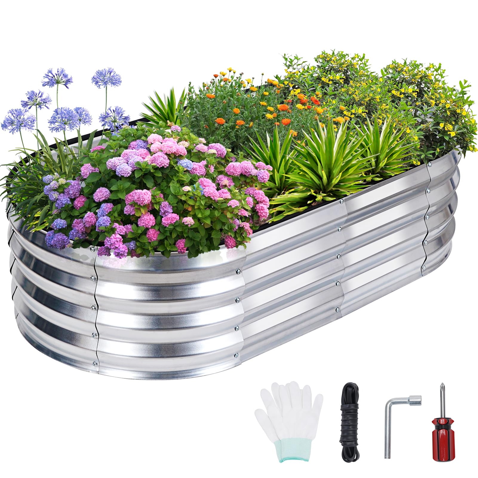 Cama De Jardín Elevada 1more De Metal Galvanizado 120x60x30 Cm - Venta Internacional.