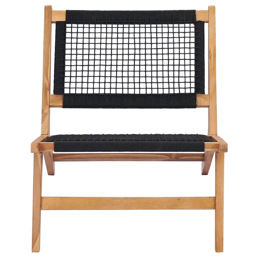 Foto 8 pulgar | Tumbona de Madera de Teca con Reposapiés Desmontable  - Venta Internacional