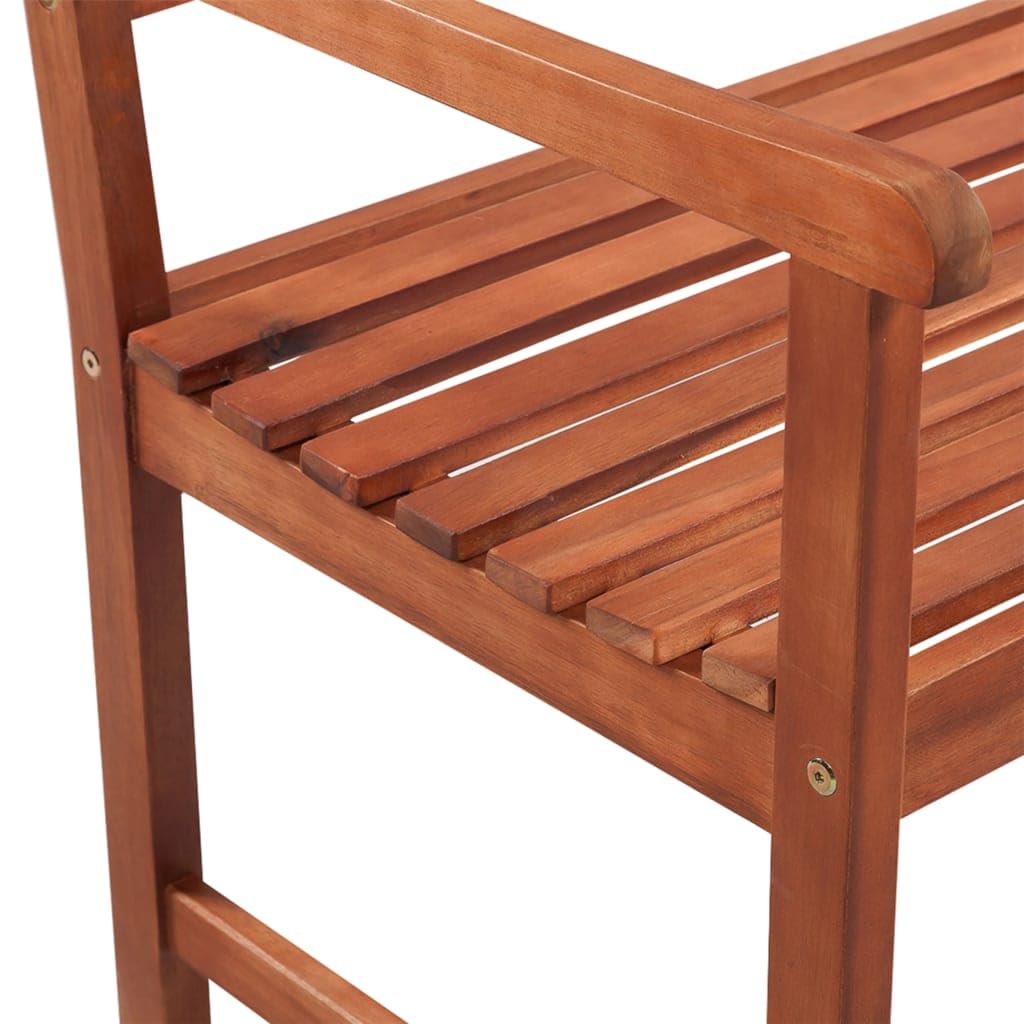 Foto 6 pulgar | Banco De Patio Vidaxl Classic De Madera Maciza De Acacia Con Cojín - Venta Internacional.