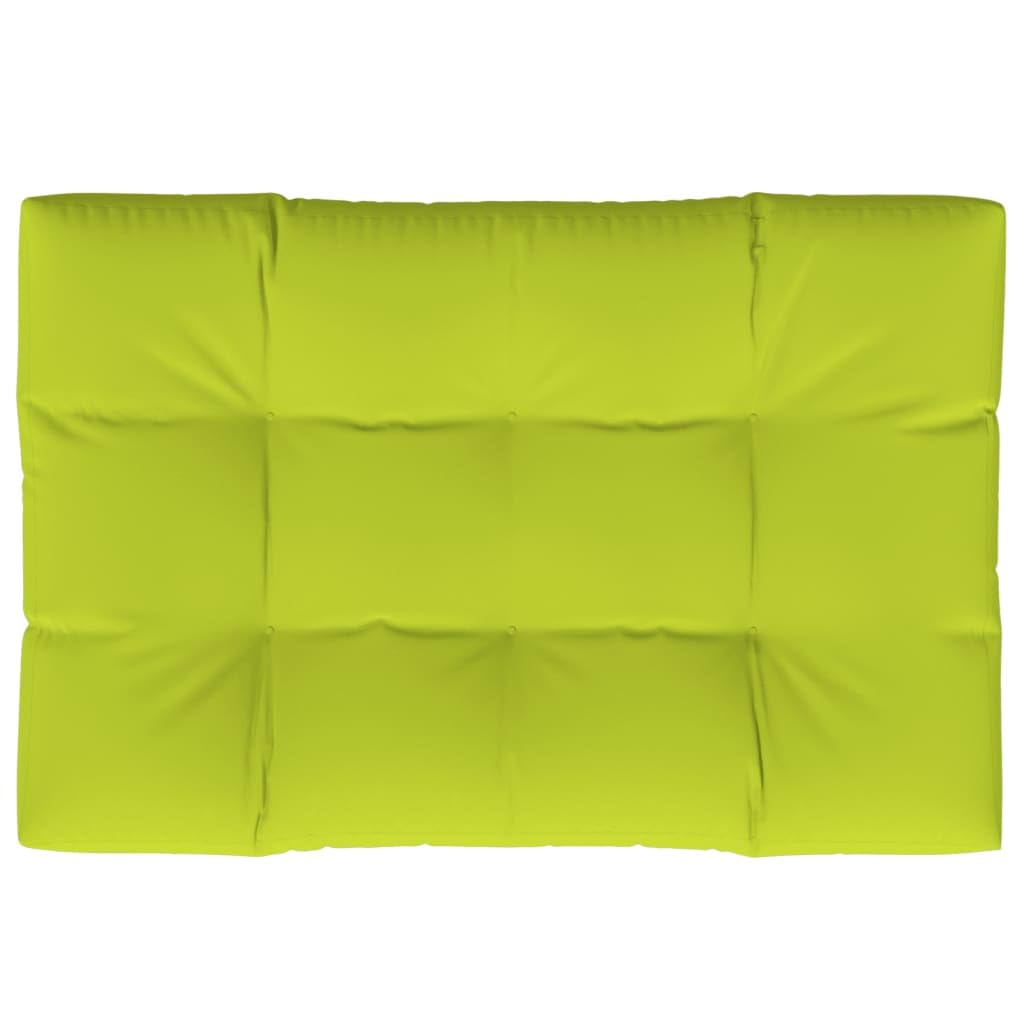 Foto 2 pulgar | Cojín Pallet Vidaxl  Color Verde Brillante  Para Interiores Y Exteriores  120 X 80 X 12 Cm - Venta Internacional.
