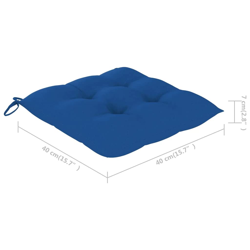 Foto 8 pulgar | Juego De Comedor Para Patio Vidaxl  Plegable  5 Piezas  Bambú Con Cojines - Venta Internacional.