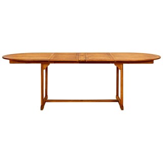 Foto 5 | Mesa De Comedor De Jardín Vidaxl De Madera Maciza De Acacia Extensible - Venta Internacional.