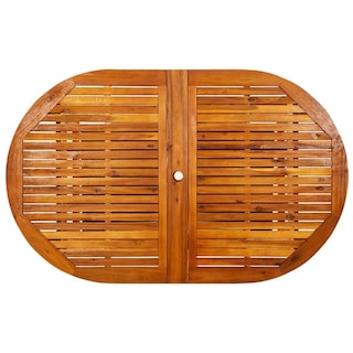 Foto 7 | Mesa De Comedor De Jardín Vidaxl De Madera Maciza De Acacia Extensible - Venta Internacional.