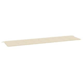 Foto 3 | Cojín Vidaxl Outdoor Beige Para Banco De Jardín 200 X 50 X 3 Cm Poliéster - Venta Internacional.