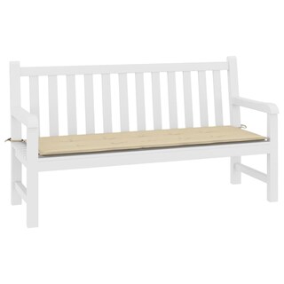 Foto 4 | Cojín Vidaxl Outdoor Beige Para Banco De Jardín 200 X 50 X 3 Cm Poliéster - Venta Internacional.