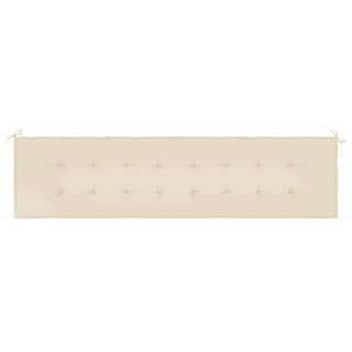 Foto 5 | Cojín Vidaxl Outdoor Beige Para Banco De Jardín 200 X 50 X 3 Cm Poliéster - Venta Internacional.