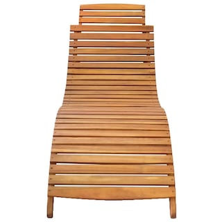 Foto 2 | Sillón Para Patio Vidaxl 2 Unidades Madera Maciza De Acacia Con Cojín - Venta Internacional.