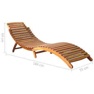 Foto 4 | Sillón Para Patio Vidaxl 2 Unidades Madera Maciza De Acacia Con Cojín - Venta Internacional.