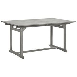 Foto 4 | Mesa De Comedor Para Patio Vidaxl Madera Maciza De Acacia 150-200 X 100 X 75 Cm - Venta Internacional.