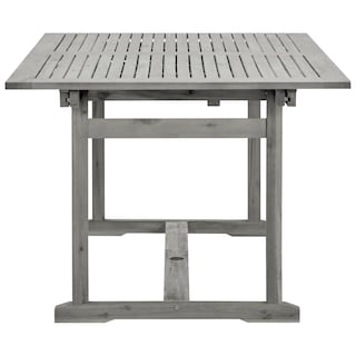 Foto 7 | Mesa De Comedor Para Patio Vidaxl Madera Maciza De Acacia 150-200 X 100 X 75 Cm - Venta Internacional.