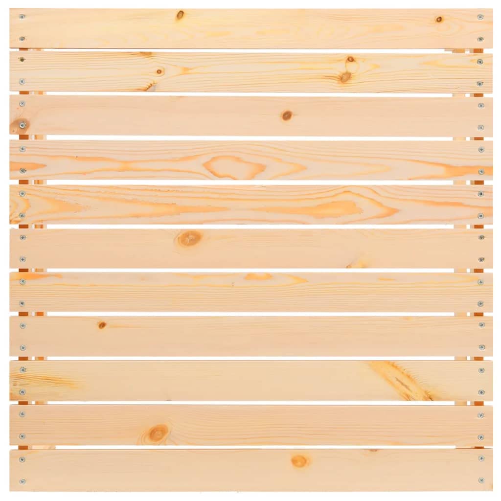 Foto 5 pulgar | Reposapiés De Patio Vidaxl De Madera Maciza De Pino 63 5 X 63 5 X 28 5 Cm - Venta Internacional.