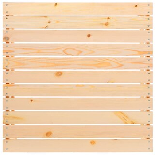 Foto 4 | Reposapiés De Patio Vidaxl De Madera Maciza De Pino 63 5 X 63 5 X 28 5 Cm - Venta Internacional.
