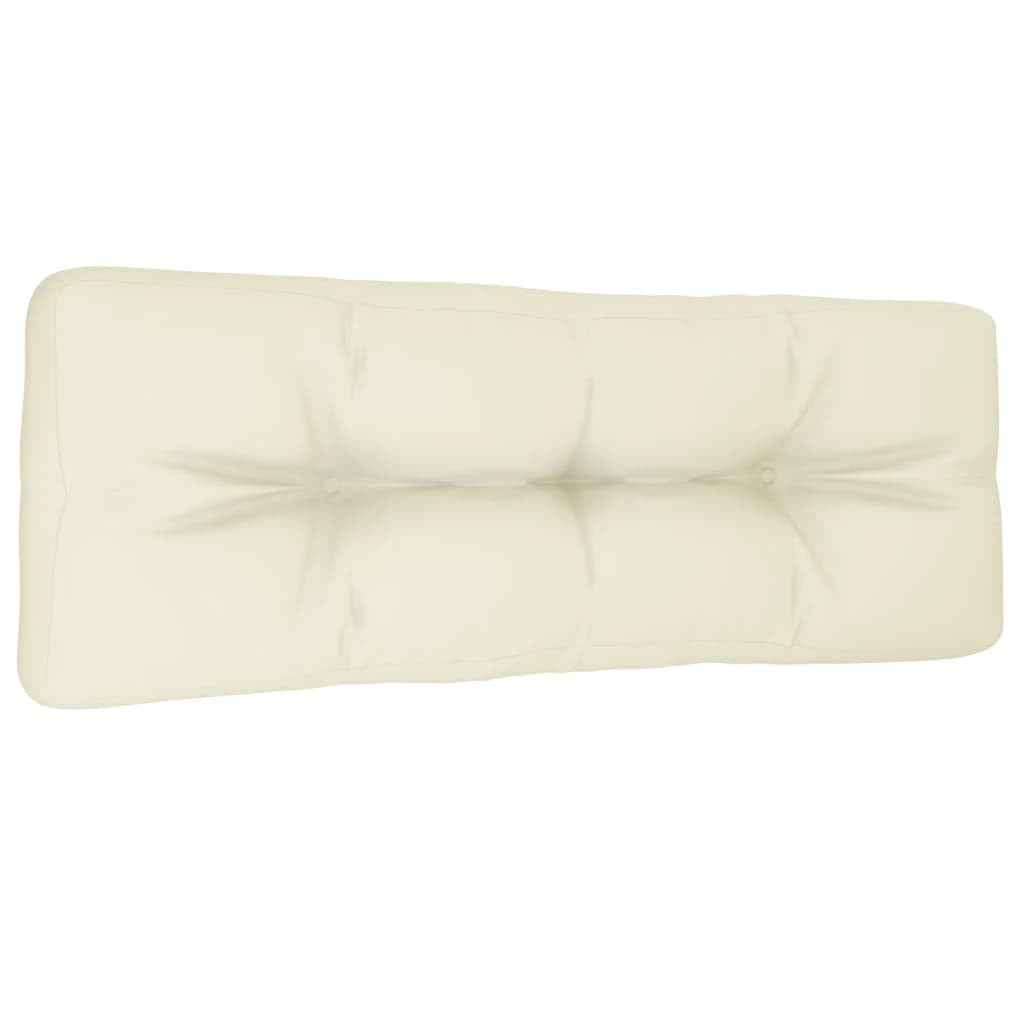 Foto 2 pulgar | Cojín Para Palets De Exterior Vidaxl  Color Crema  120 X 40 X 12 Cm  Poliéster - Venta Internacional.