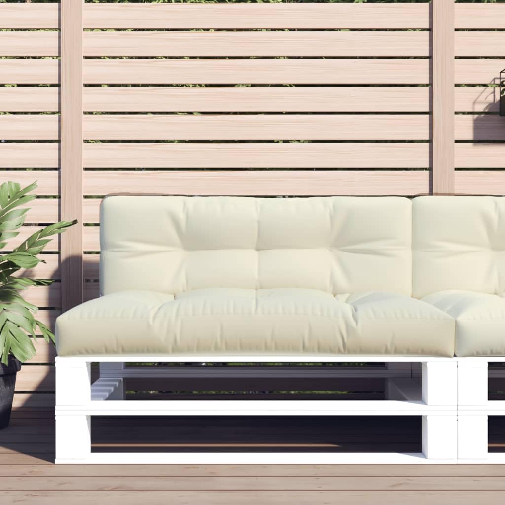 Foto 3 pulgar | Cojín Para Palets De Exterior Vidaxl  Color Crema  120 X 40 X 12 Cm  Poliéster - Venta Internacional.