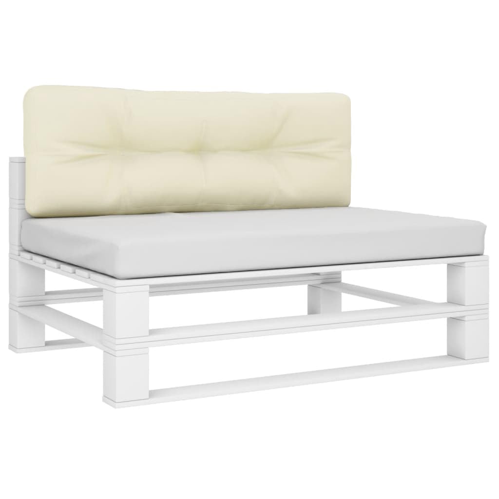 Foto 5 pulgar | Cojín Para Palets De Exterior Vidaxl  Color Crema  120 X 40 X 12 Cm  Poliéster - Venta Internacional.