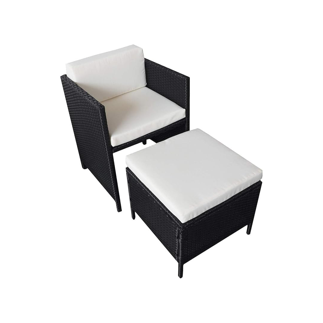 Foto 4 pulgar | Comedor Jardin Ilios Innova Rectangular Color Negro