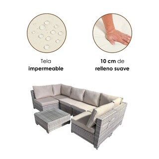 Foto 7 | Juego de Sala para Jardín Ilios Innova