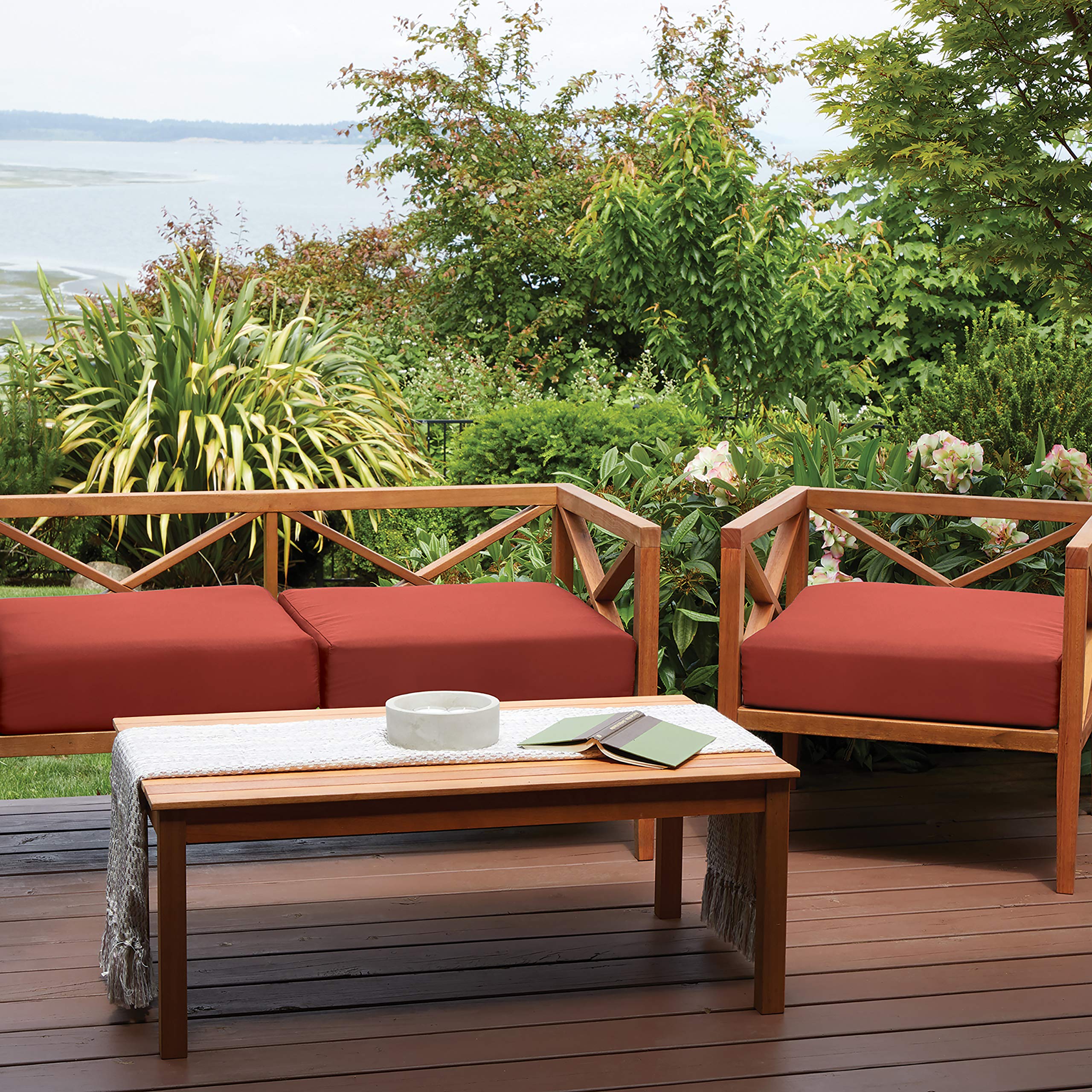 Foto 5 pulgar | Funda De Cojín Para Asiento De Patio Y Accesorios Clásicos De Espuma - Venta Internacional.
