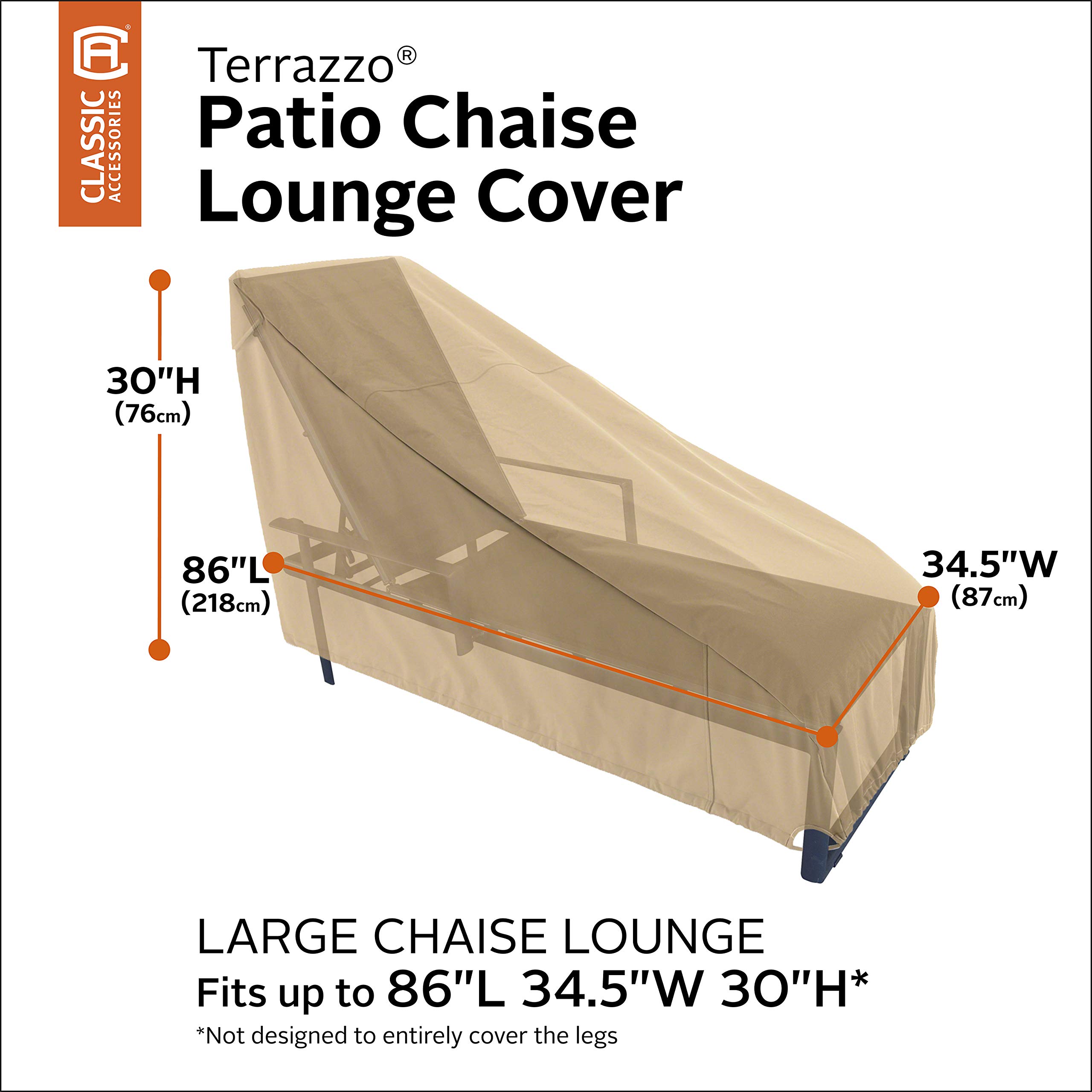Foto 2 | Funda Para Sillón De Patio, Accesorios Clásicos, Terrazo - Venta Internacional.
