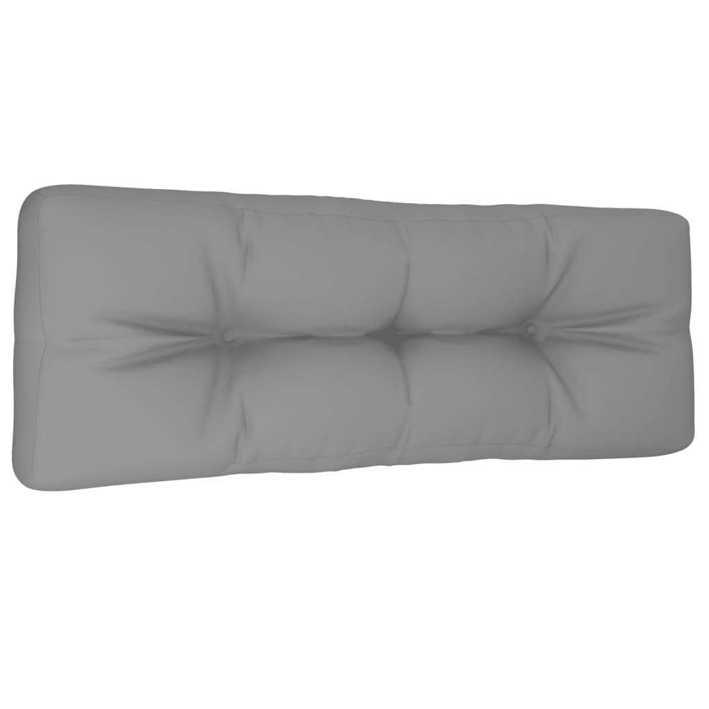 Pallet Cushion Vidaxl, Contemporáneo, Repelente Al Agua Gris Para Exteriores - Venta Internacional.