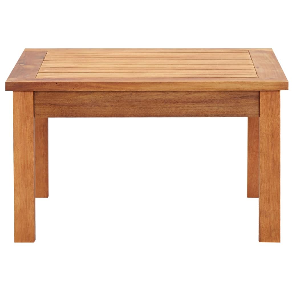 Foto 5 pulgar | Mesa De Café Para Exteriores Vidaxl De Madera Maciza De Acacia Marrón - Venta Internacional.