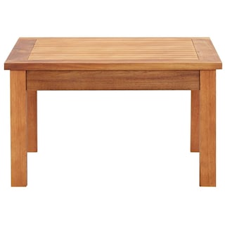 Foto 4 | Mesa De Café Para Exteriores Vidaxl De Madera Maciza De Acacia Marrón - Venta Internacional.