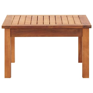 Foto 5 | Mesa De Café Para Exteriores Vidaxl De Madera Maciza De Acacia Marrón - Venta Internacional.