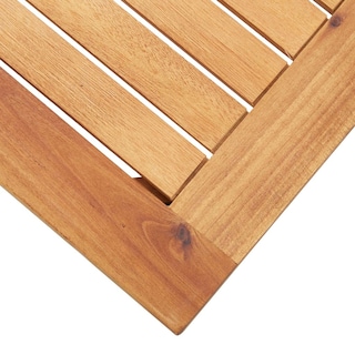 Foto 6 | Mesa De Café Para Exteriores Vidaxl De Madera Maciza De Acacia Marrón - Venta Internacional.