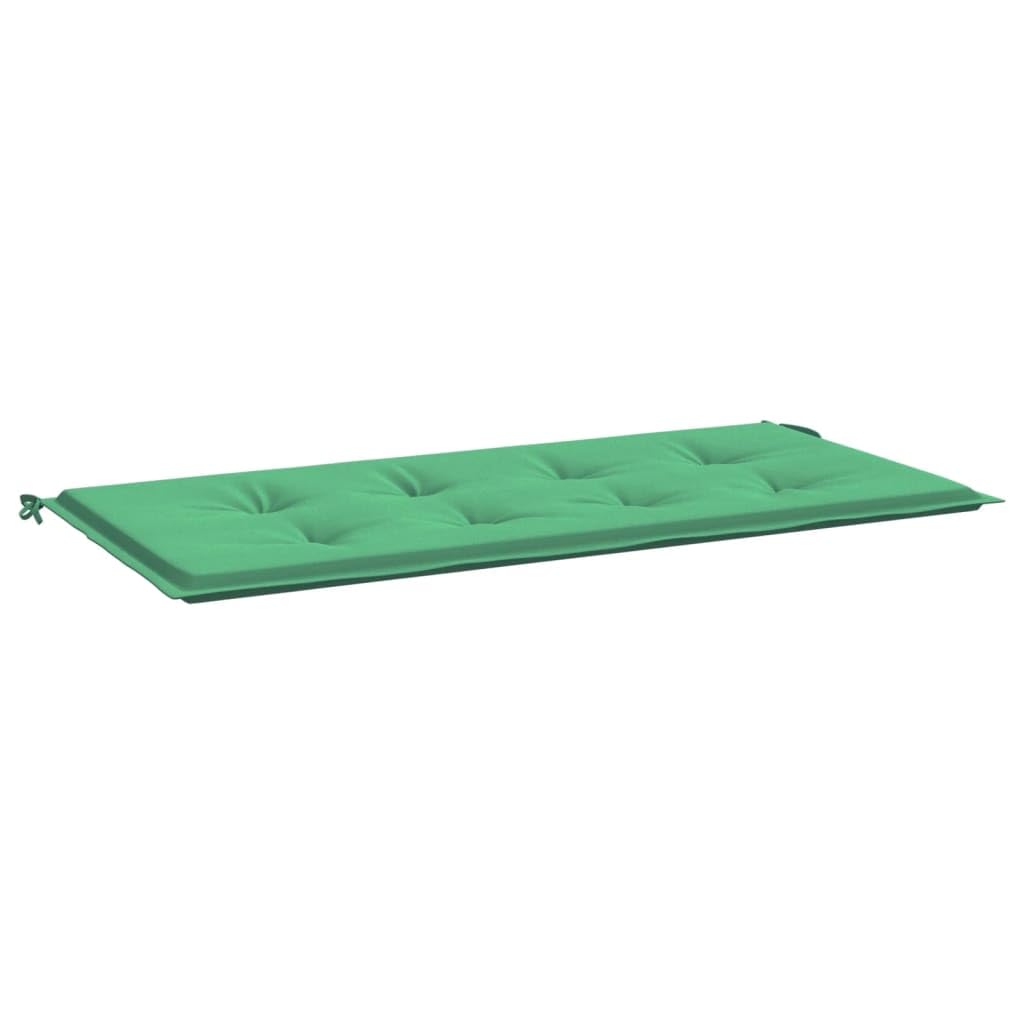 Cojín Para Banco De Jardín Vidaxl, Tela Oxford Verde, 40 X 100 X 3 Cm - Venta Internacional.