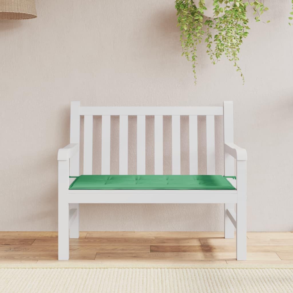 Foto 3 pulgar | Cojín Para Banco De Jardín Vidaxl, Tela Oxford Verde, 40 X 100 X 3 Cm - Venta Internacional.