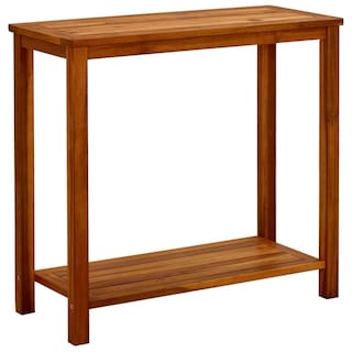 Foto 1 | Consola Para Patio Vidaxl Vidabella, Madera Maciza De Acacia, Color Marrón - Venta Internacional.