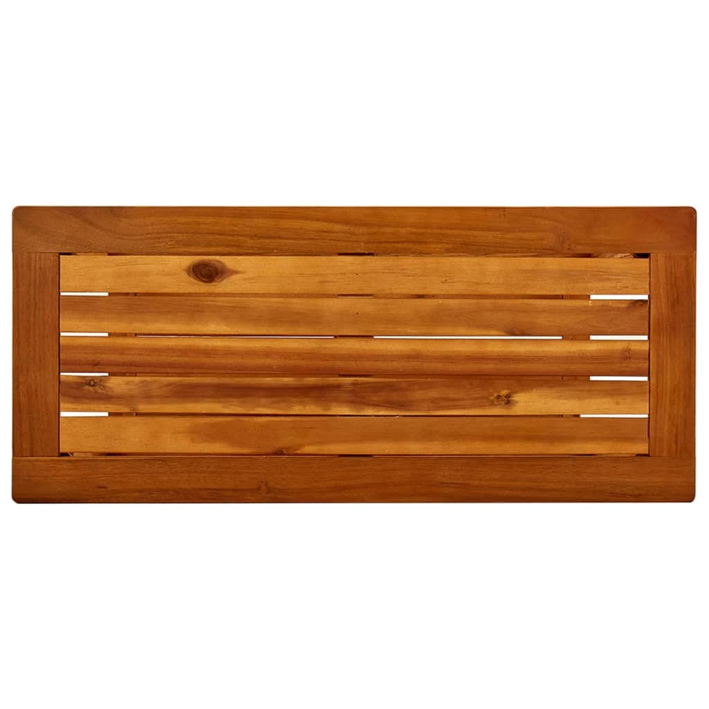 Foto 4 pulgar | Consola Para Patio Vidaxl Vidabella, Madera Maciza De Acacia, Color Marrón - Venta Internacional.