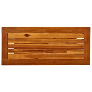 Foto 3 | Consola Para Patio Vidaxl Vidabella, Madera Maciza De Acacia, Color Marrón - Venta Internacional.