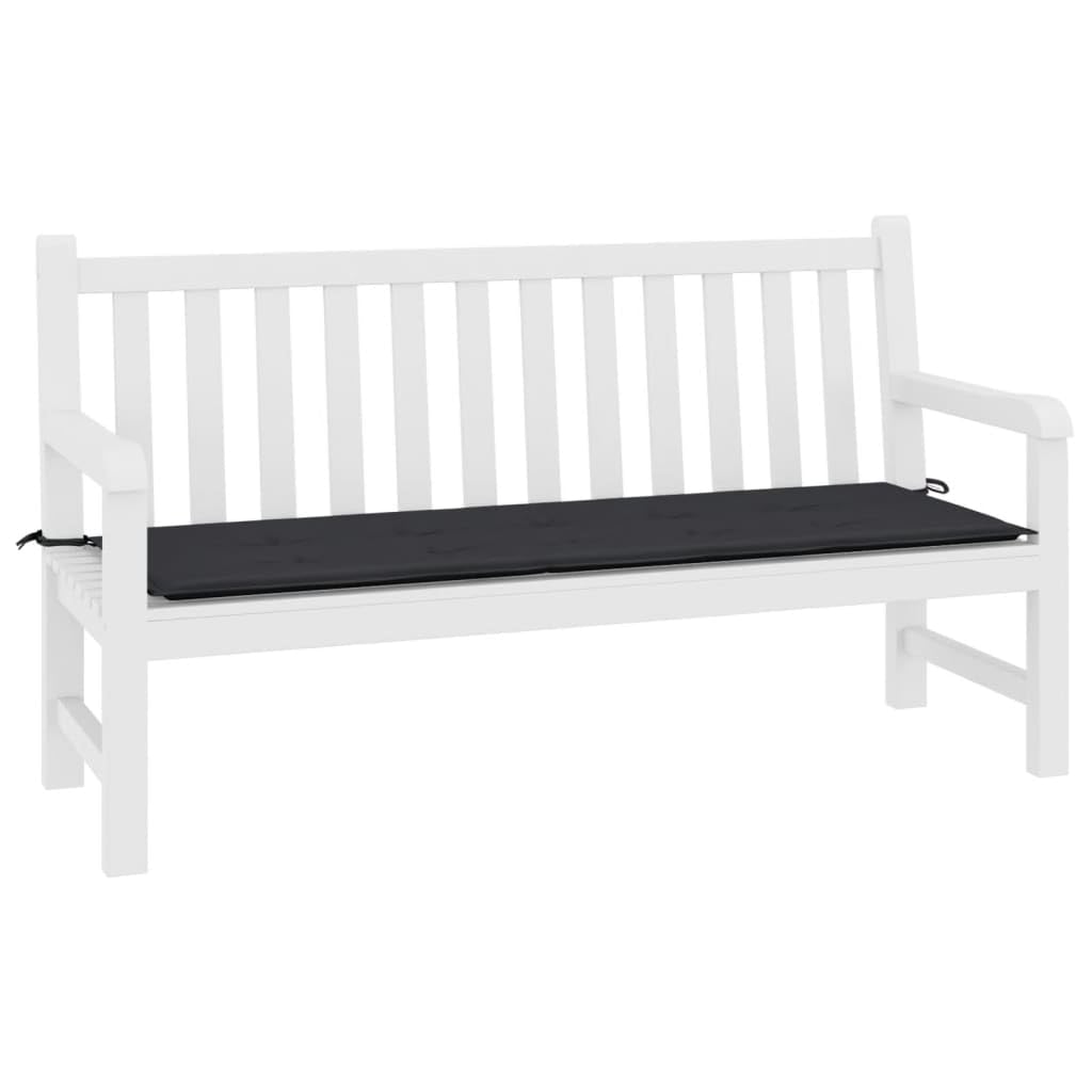 Foto 5 pulgar | Cojín Para Banco De Jardín Vidaxl  Tela Oxford Negra  200 X 50 X 3 Cm - Venta Internacional.