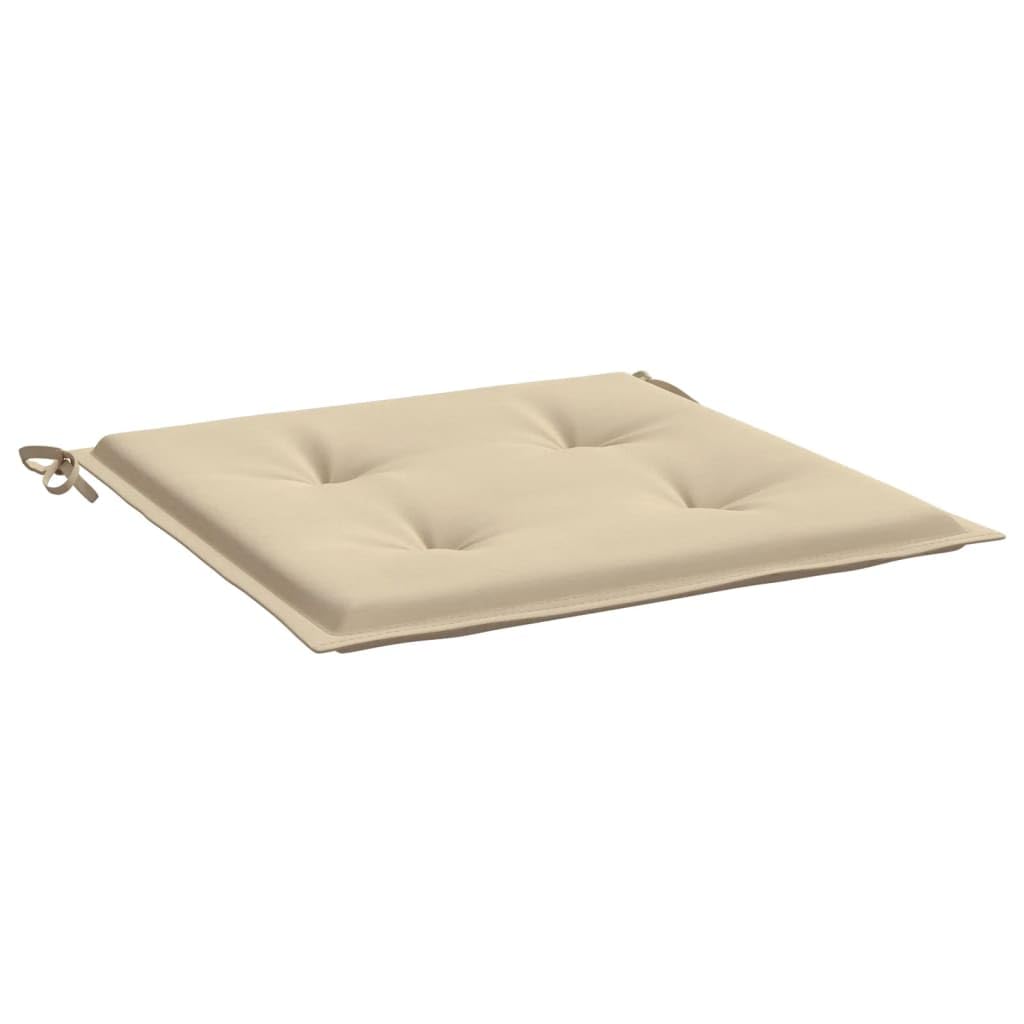 Foto 2 pulgar | Juego De 4 Cojines Para Sillas De Jardín Vidaxl De Tela Oxford Beige - Venta Internacional.