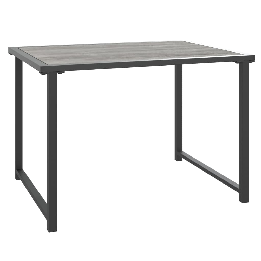 Foto 2 pulgar | Mesa De Patio Vidaxl De Acero Antracita  55 X 40 X 37 Cm  Impermeable - Venta Internacional.