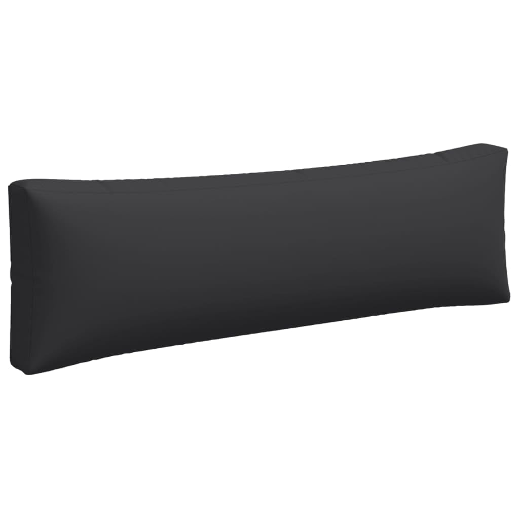 Foto 7 pulgar | Cojines De Sofá Vidaxl De Tela Negra Resistentes A Palets Para Exteriores - Venta Internacional.