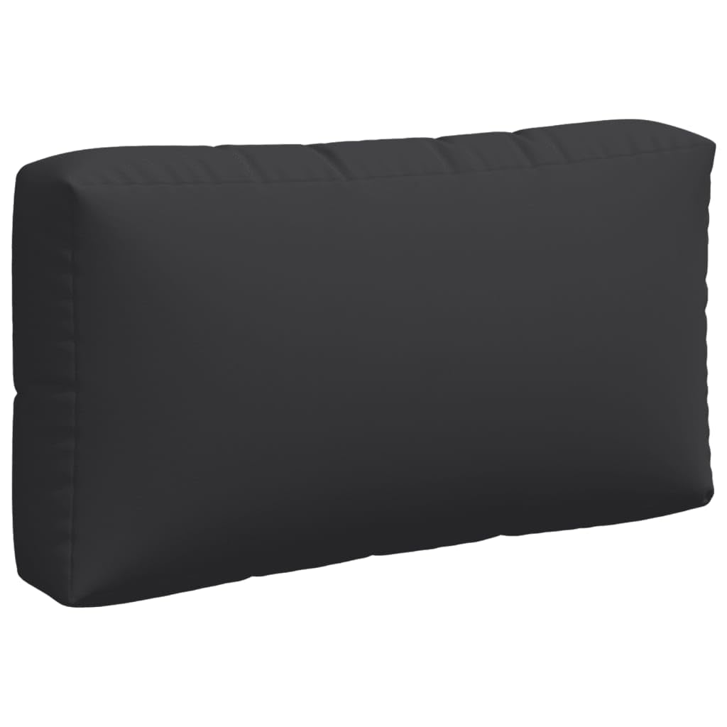 Foto 7 | Cojines De Sofá Vidaxl De Tela Negra Resistentes A Palets Para Exteriores - Venta Internacional.