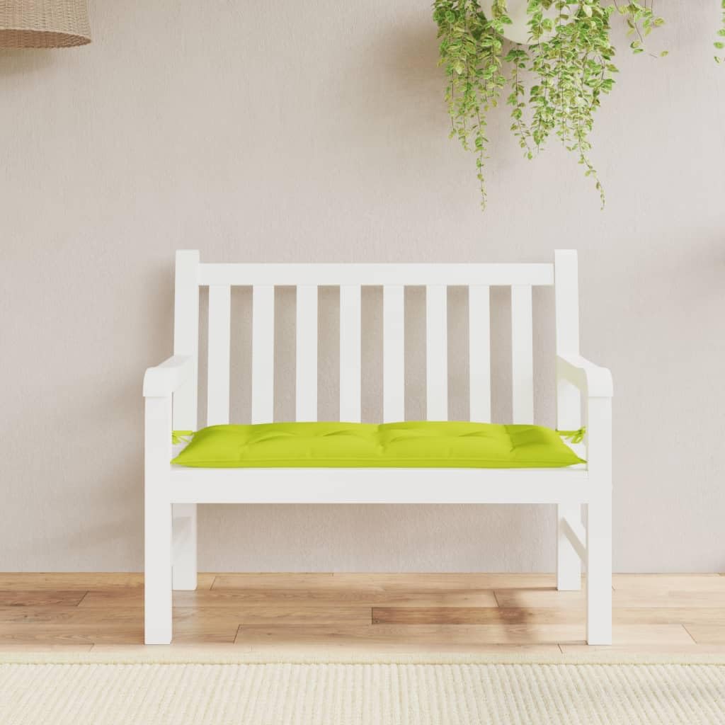 Foto 3 pulgar | Cojín Para Banco De Jardín Vidaxl  Color Verde Brillante  110 X 50 X 7 Cm  Oxford - Venta Internacional.