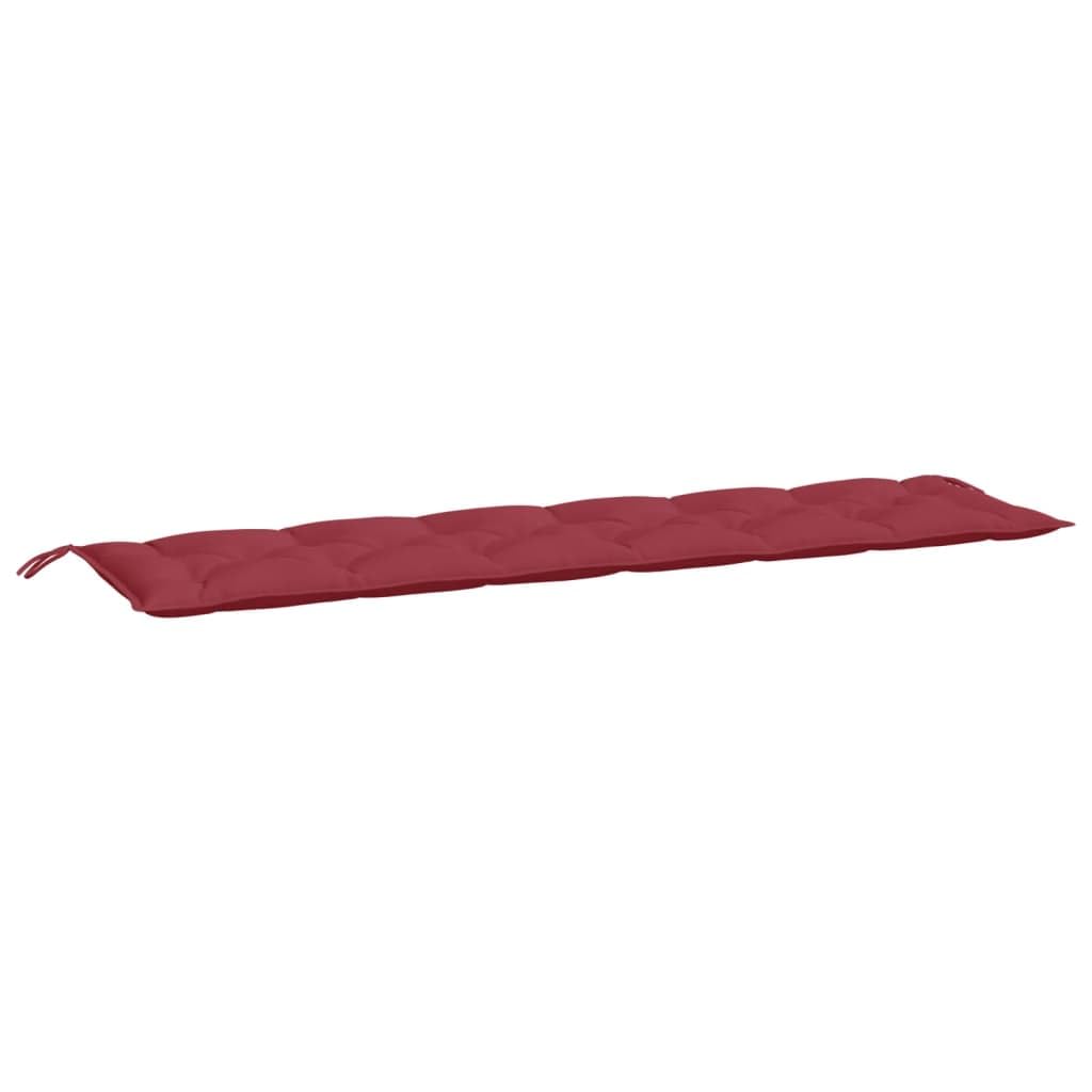 Foto 4 pulgar | Cojín Para Banco De Jardín Vidaxl  Cómodo  200 X 50 X 7 Cm  Color Rojo - Venta Internacional.
