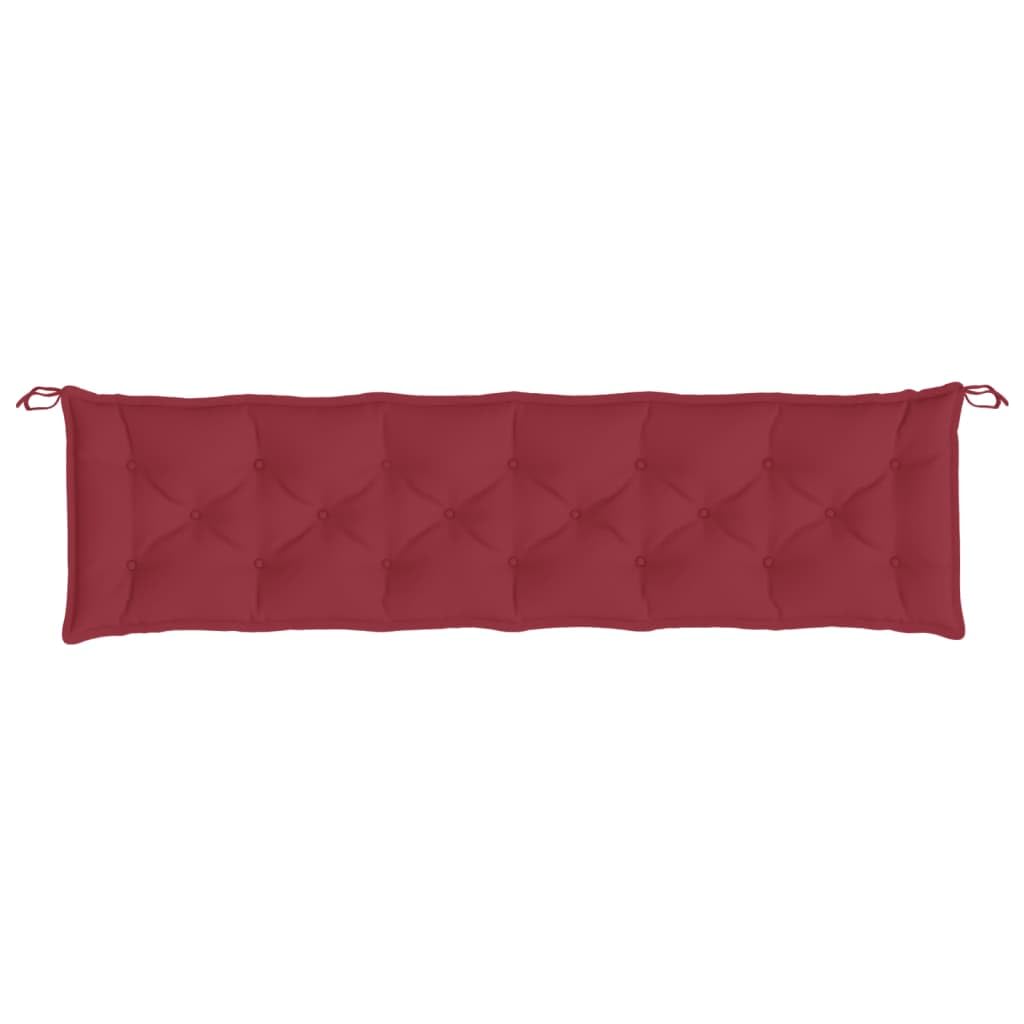 Foto 6 pulgar | Cojín Para Banco De Jardín Vidaxl  Cómodo  200 X 50 X 7 Cm  Color Rojo - Venta Internacional.