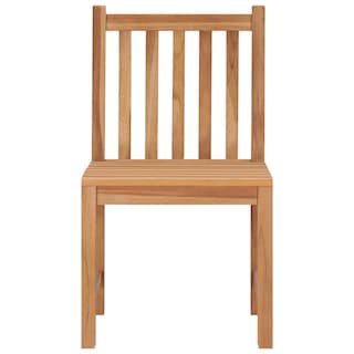 Foto 4 | Sillas De Jardín Vidaxl De Madera Maciza De Teca 2 Piezas - Venta Internacional.