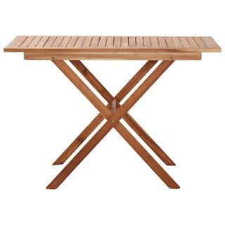 Foto 2 | Mesa De Patio Vidaxl De Madera Maciza De Acacia 110 X 67 X 74 Cm - Venta Internacional.