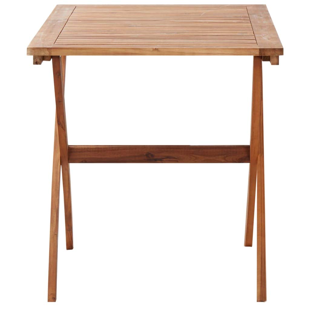 Foto 4 pulgar | Mesa De Patio Vidaxl De Madera Maciza De Acacia 110 X 67 X 74 Cm - Venta Internacional.