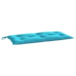 Cojín Para Banco De Jardín Vidaxl Cómodo Y Duradero Color Turquesa - Venta Internacional.