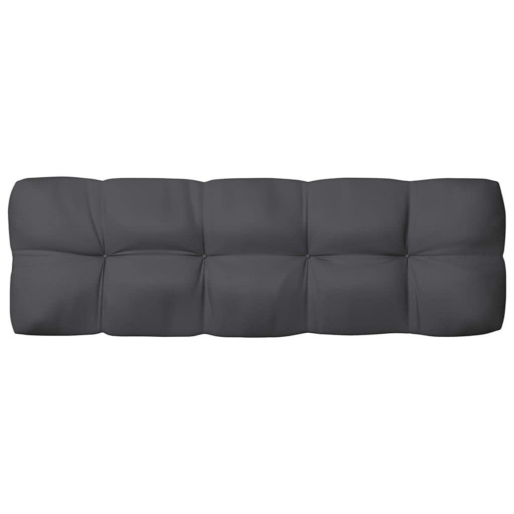Foto 7 pulgar | Set De Cojines Para Sofá Pallet Vidaxl  Color Antracita  Para Interiores Y Exteriores - Venta Internacional.