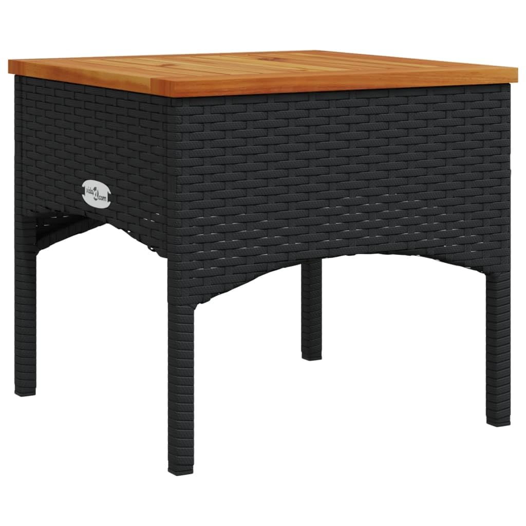 Foto 8 pulgar | Juego De Sofás Para Patio Vidaxl  3 Piezas  Poliratán Negro Y Acero - Venta Internacional.